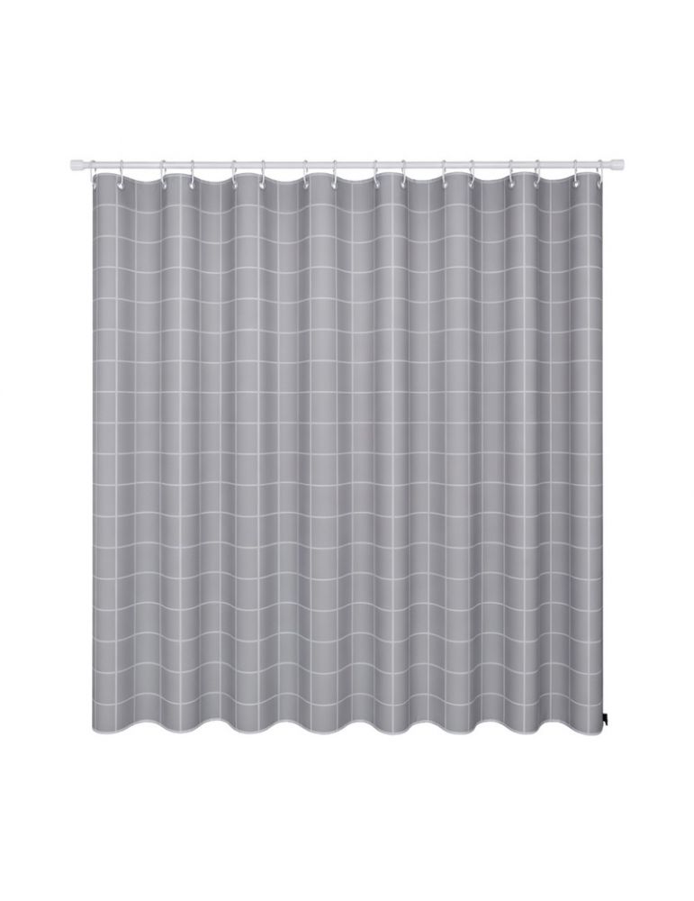 Bathroom Accessories PERDEA DUS 70G / 180X200CM - MODEL-CAROURI-GRI