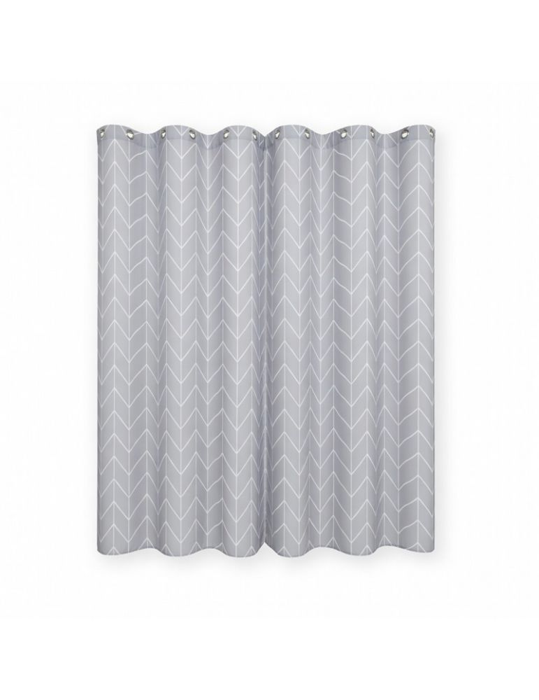 Bathroom Accessories PERDEA DUS 90G / 180X200CM - MODEL-CAROURI-GRI