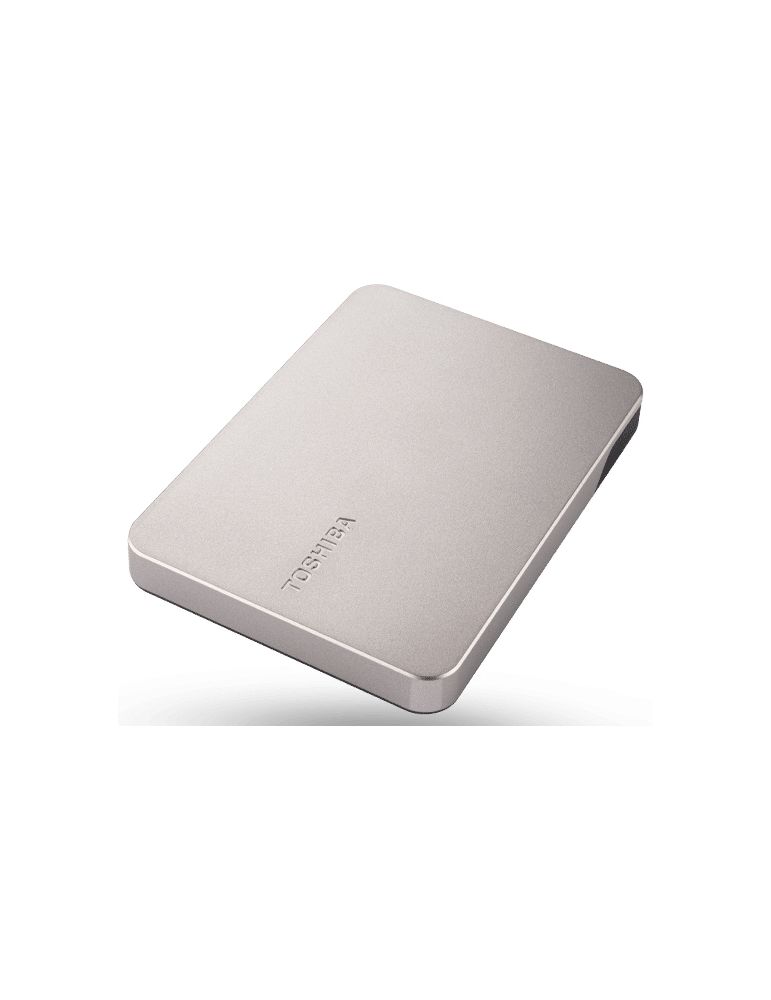 Hard Drives HDD Extern TOSHIBA CANVIO Flex 4TB, 2.5", USB 3.2 Gen1 (5Gbit/s), includes USB-A and USB-C cables, Warm Silver, 212g "HDTX240ESC