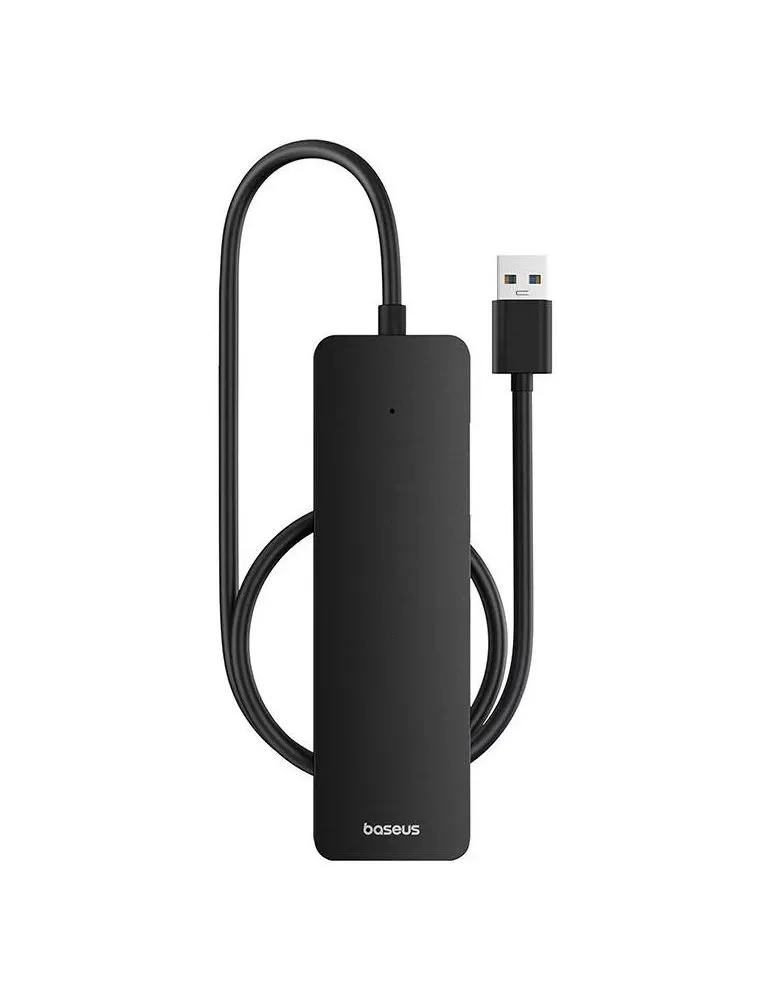 USB & FireWire Hubs HUB USB Baseus UltraJoy 4 in 1, input USB, output 4 x USB 3.0, negru "B0005280B111-01" - 6932172653231
