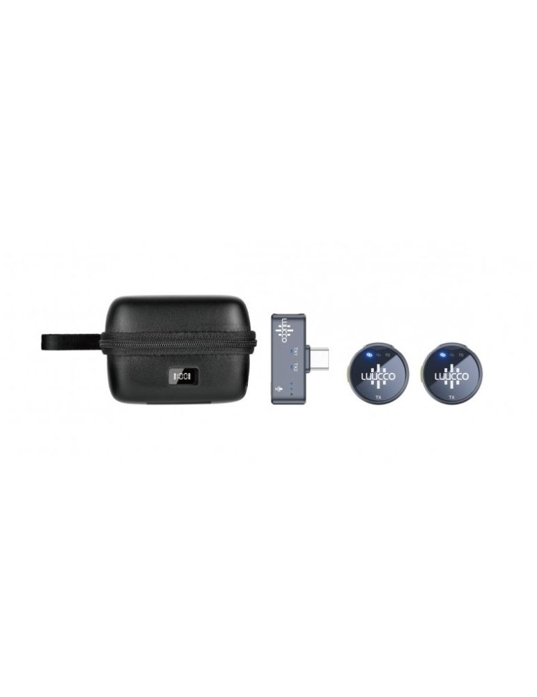 Audio Components Microfon Lavaliera Wireless Luucco AirWave-K2, USB C
