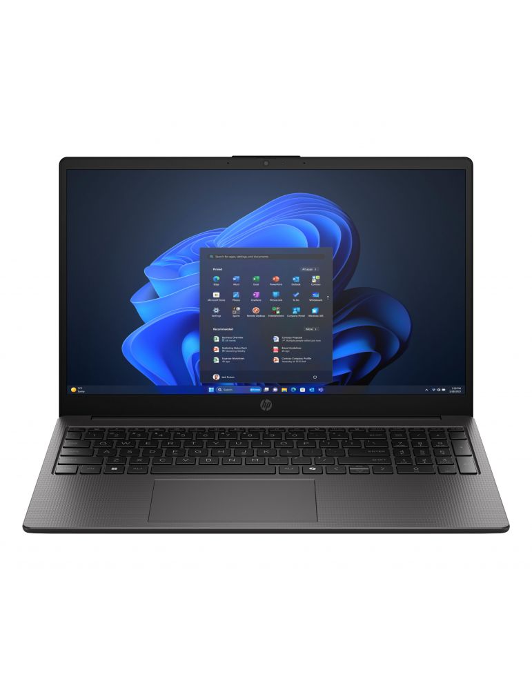 Laptops HP 250R G10 Intel Core 7 150U Laptop 39,6 cm (15.6") Full HD 16 Giga Bites DDR4-SDRAM Wi-Fi 6 (802.11ax) FreeDOS Negru