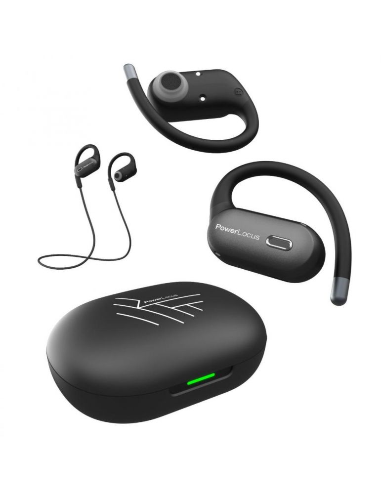 Headphones & Headsets Casti Wireless PowerLocus, versiunea Bluetooth 5.3, sensibilitate mare: 99-+3dB, raspuns in frecventa : 20 Hz - 20 000 Hz, auton