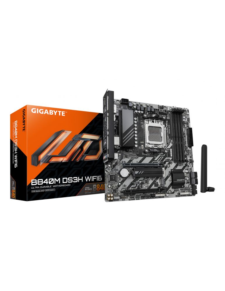 Motherboards MB AMD B840 SAM5 MATX/B840M DS3H WF6 1.1 GIGABYTE "B840M DS3H WF6 1.1"