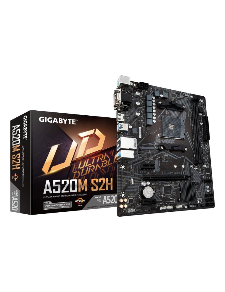 Motherboards Placa de baza Gigabyte A520M S2H motherboard Socket AM4 micro ATX "A520M S2H (rev. 1.0)"