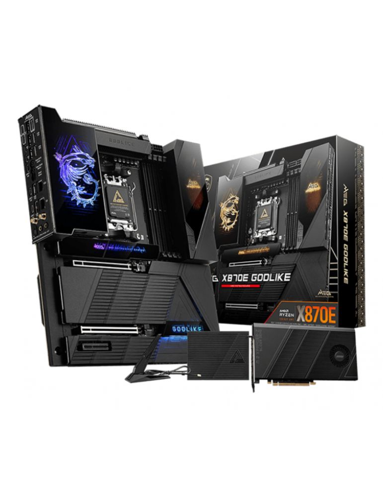 Motherboards Placa de baza MB MSI AMD AM5 MEG X870E GODLIKE "7E48-001R"