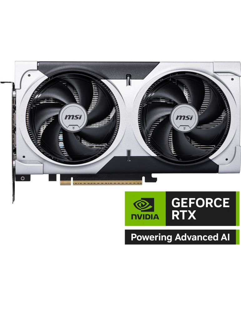 I/O Cards & Adapters MSI Video Card NVIDIA GeForce RTX 5060 Ti 8G VENTUS 2X OC PLUS, 8GB GDDR7, 128-bit, 2617 MHz Boost, PCIe 5.0 (x8), 3x DP 2.1b, H