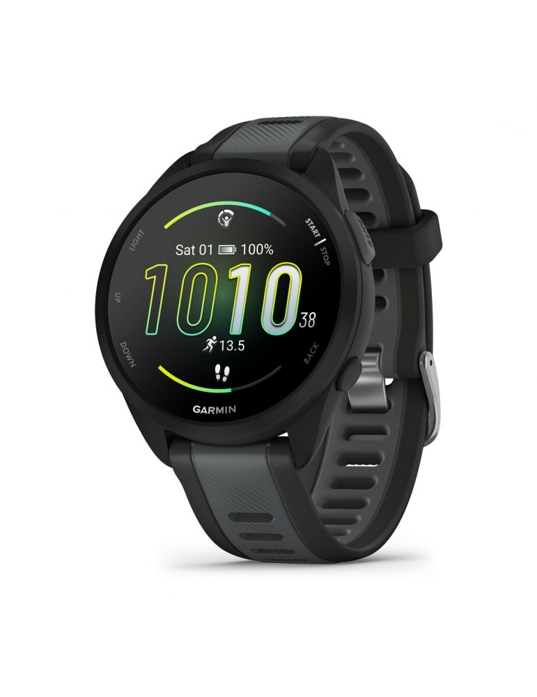 Activity Monitors Smartwatch Forerunner 165 Music Black/Slate grey "010-02863-30"
