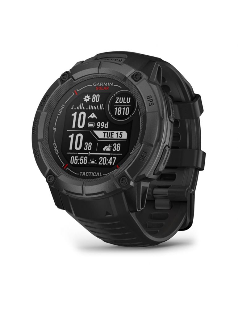 Activity Monitors Smartwatch Instinct 2X Solar Tactical Edition Black "010-02805-03"