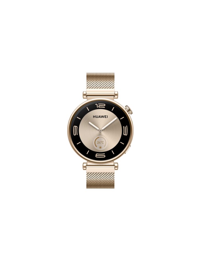 Huawei Smartwatch Watch GT 4 41mm Gold Milanese Elegant "55020BJA"