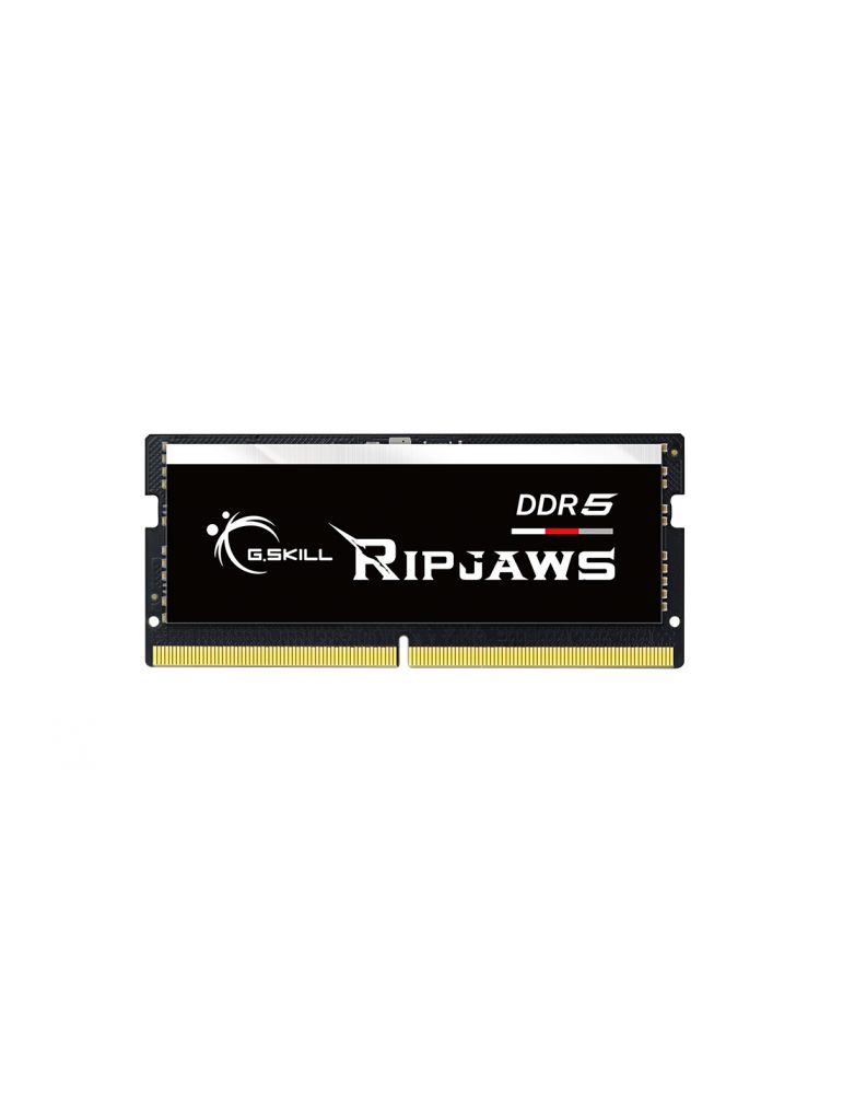 RAM Memorie laptop G.Skill DDR5 - 64GB - 5600 - CL - 40 (2x 32 GB) dual kit, RAM (black, F5-5600S4040A32GX2-RS, Ripjaws, INTEL XMP)