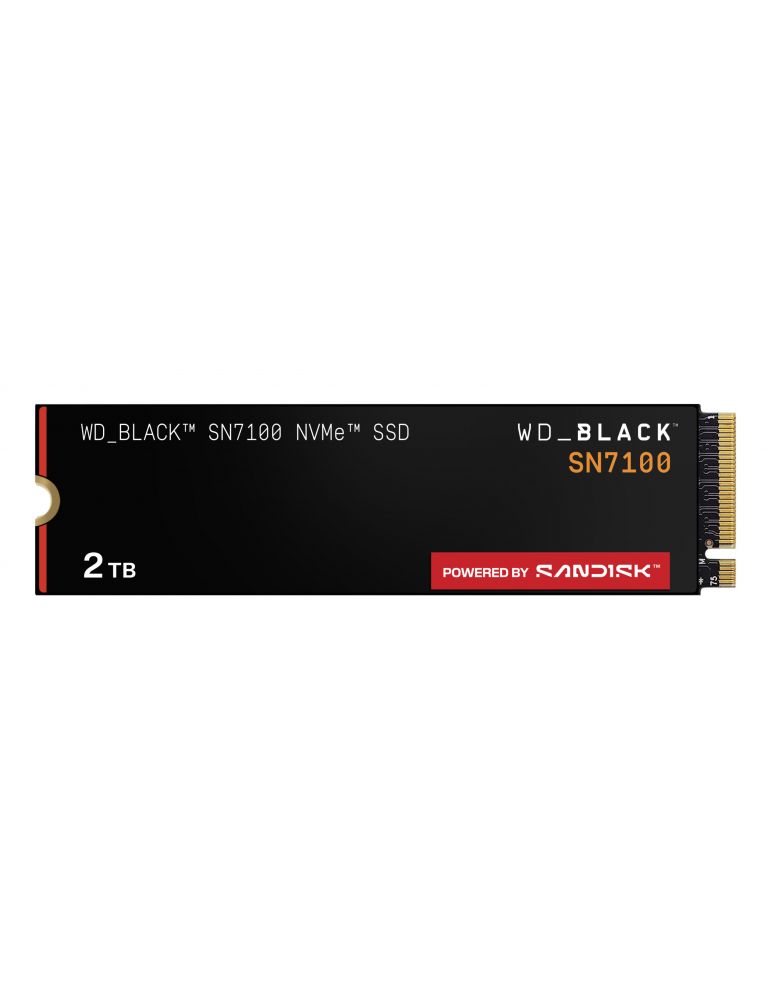 Hard Drives SSD PCIE G4 M.2 NVME 2TB/BLACK SN7100 WDS200T4X0E WDC "WDS200T4X0E"