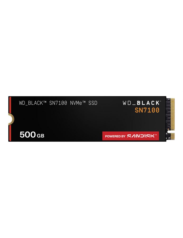 Hard Drives SSD PCIE G4 M.2 NVME 500GB/BLACK SN7100 WDS500G4X0E WDC "WDS500G4X0E"