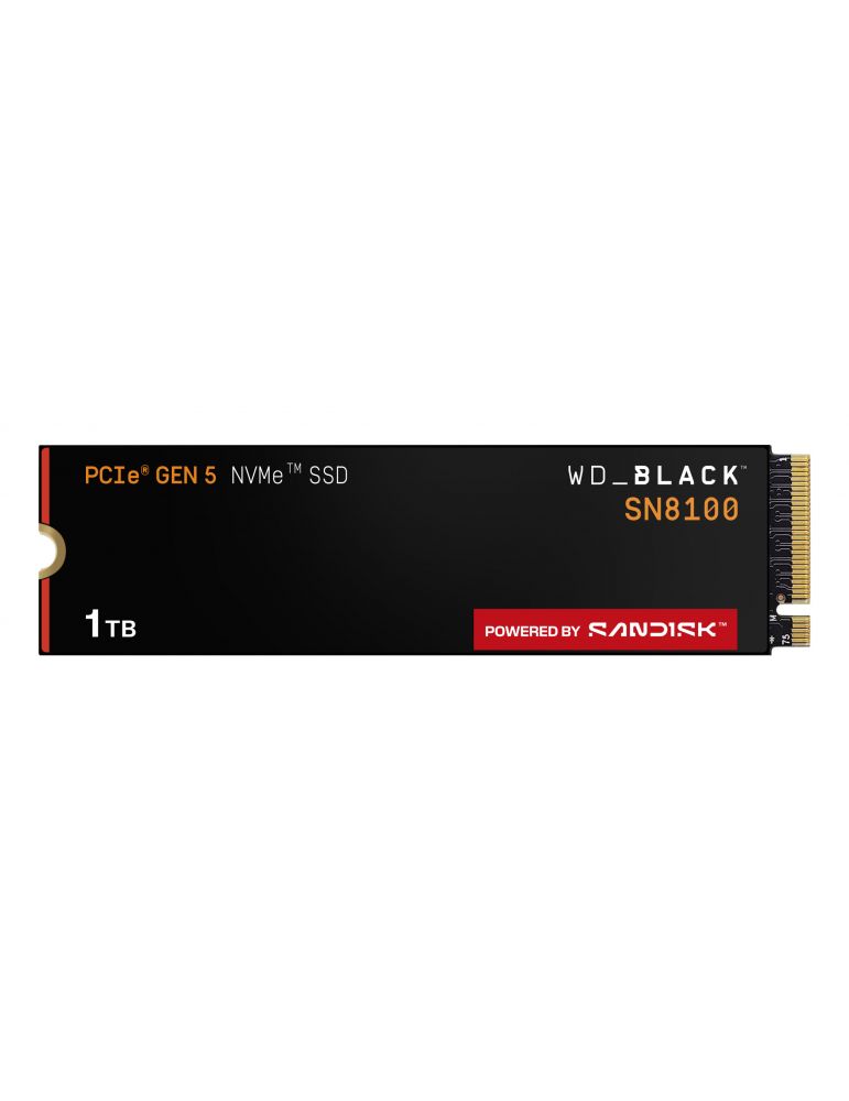 Hard Drives SSD PCIE G5 M.2 1TB/BLACK SN8100 WDS100T1X0M WDC "WDS100T1X0M"