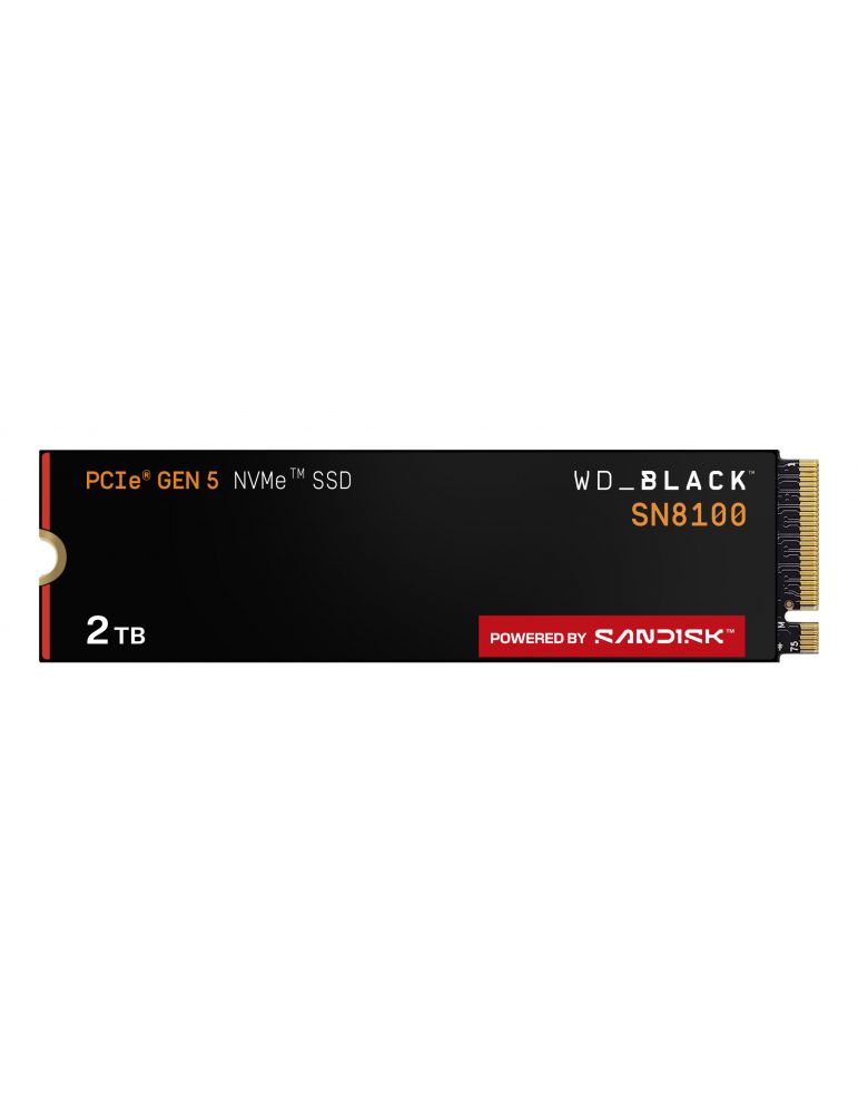 Hard Drives SSD PCIE G5 M.2 2TB/BLACK SN8100 WDS200T1X0M WDC "WDS200T1X0M"