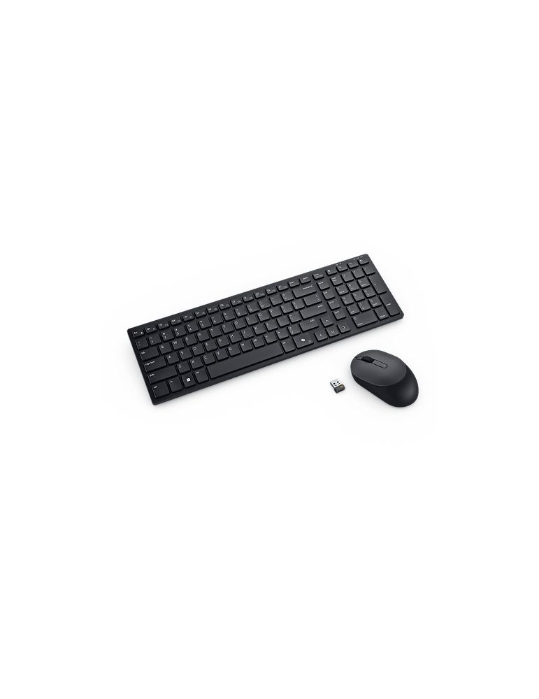 Computer Accessory Sets Dell Pro Compact Silent Keyboard and Mouse - KM555 - US International (QWERTY) "580-BBVV-05"