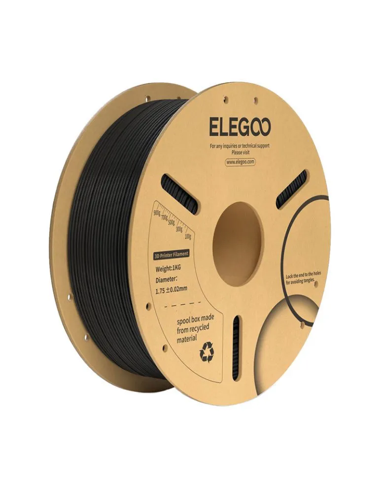 Print, Copy, Scan & Fax Filament ELEGOO PLA+ (negru)