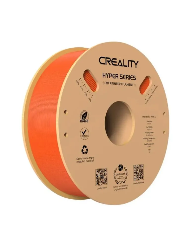 Print, Copy, Scan & Fax Filament Hyper PLA Creality (portocaliu)