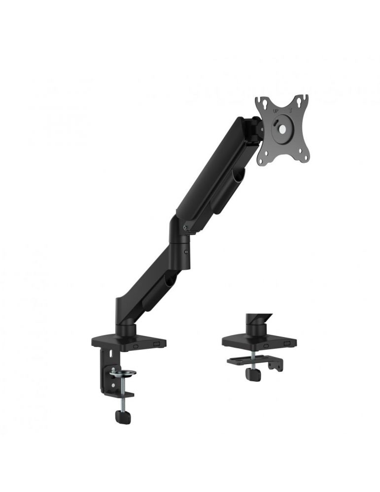 Braț pentru monitor cu contragreutate Material: Oțel, Plastic Tehnologie: Arc Suprafață finisaj : Vopsit electrostatic, Acoperir