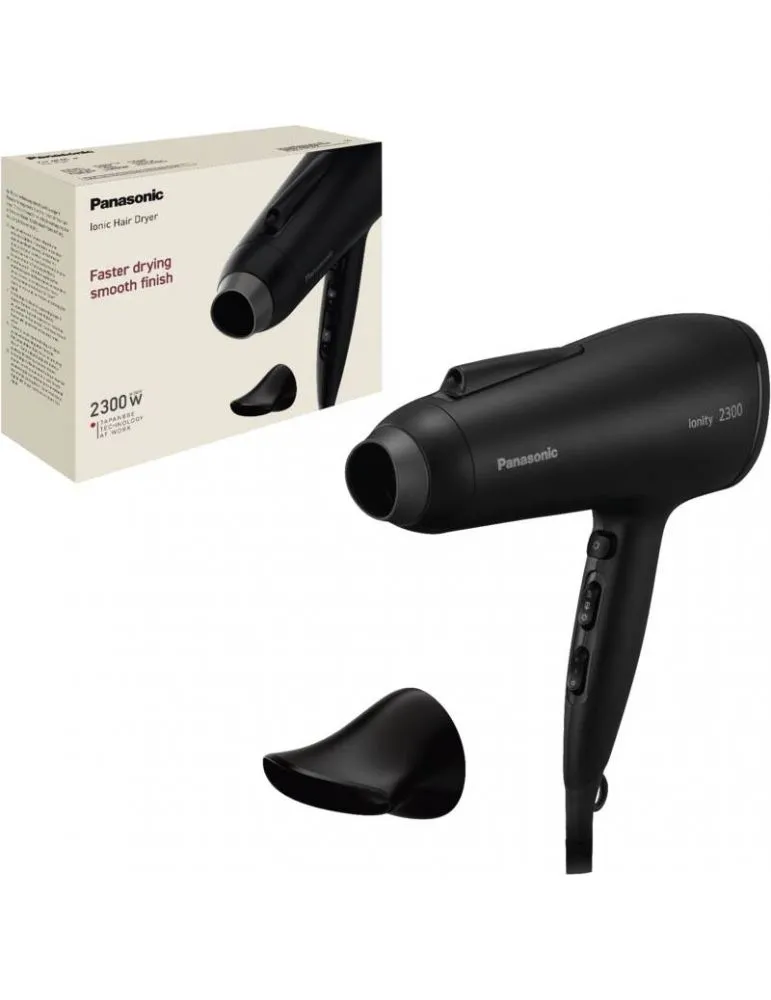 Hair Styling Tools Uscator de par Panasonic EH-NE85-K825 (putere 2300W, atasament Air Boost, concentrator, ionizare, 3 temperaturi, 2 viteze), Pana