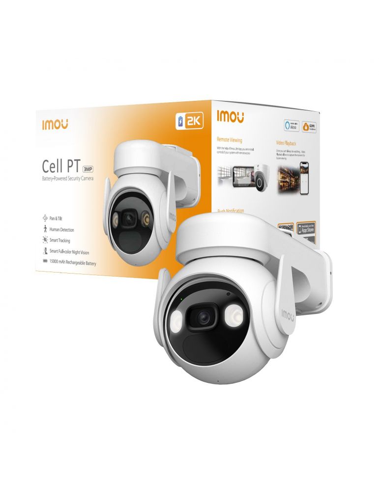 Cameras Imou Cell PT Dome IP cameră securitate Exterior 2304 x 1296 Pixel De perete
