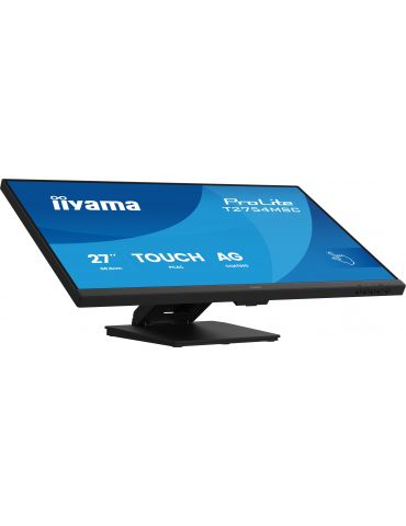 iiyama ProLite T2754MSC-B2AG monitoare LCD 68,6 cm (27") 1920 x 1080 Pixel Full HD LED Ecran tactil Multi-gestual Negru