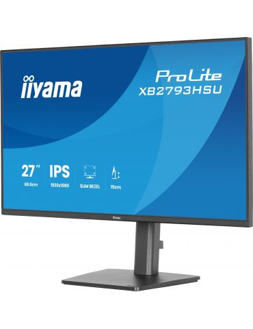 iiyama ProLite XB2793HSU-B1 monitoare LCD 68,6 cm (27") 1920 x 1080 Pixel Full HD LED Negru