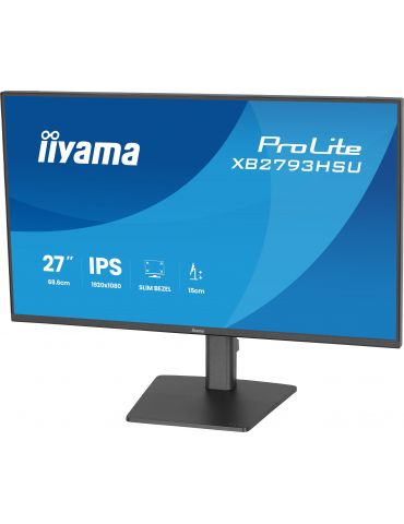 iiyama ProLite XB2793HSU-B1 monitoare LCD 68,6 cm (27") 1920 x 1080 Pixel Full HD LED Negru