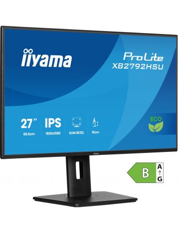iiyama ProLite XB2792HSU-B1 monitoare LCD 68,6 cm (27") 1920 x 1080 Pixel Full HD LED Negru - Tik.ro