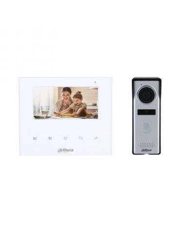 Dahua Technology KTA04 sisteme de interfoane video 1,3 MP 10,9 cm (4.3") Argint, Alb - Tik.ro