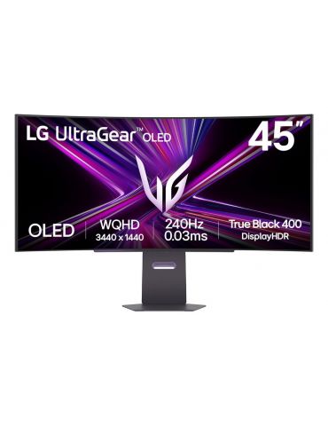 LG 45GX900A-B monitoare LCD 113 cm (44.5") 3440 x 1440 Pixel Wide Quad HD OLED Negru - Tik.ro