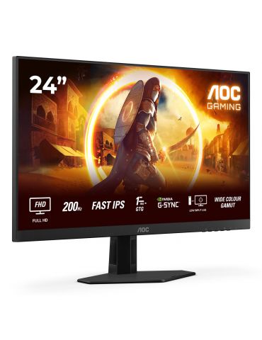 AOC G4 24G4HRE monitoare LCD 60,5 cm (23.8") 1920 x 1080 Pixel Full HD LED Negru, Roşu