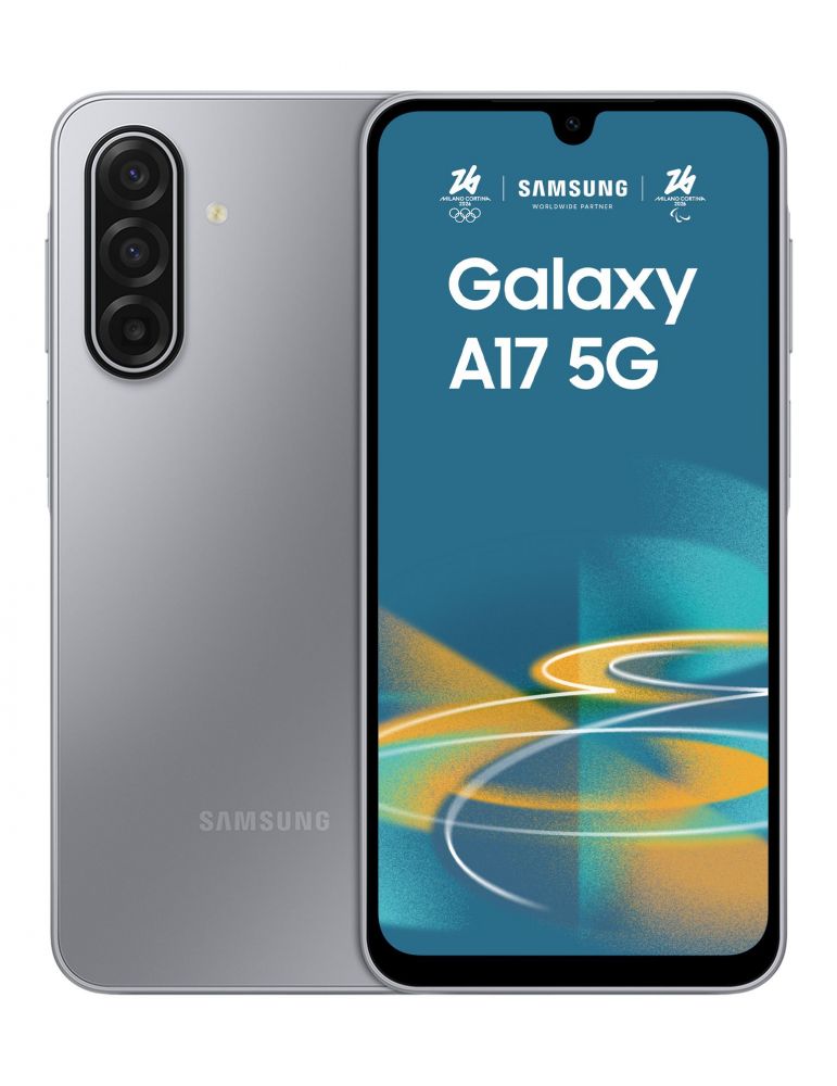Mobile Phones Samsung Galaxy A17 5G 17 cm (6.7") Dual SIM hibrid USB tip-C 8 Giga Bites 256 Giga Bites 5000 mAh Gri