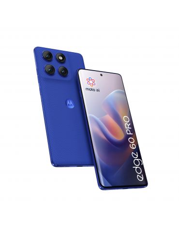 Motorola edge 60 pro 16,9 cm (6.67") Dual SIM Android 15 5G USB tip-C 12 Giga Bites 512 Giga Bites 6000 mAh Albastru - Tik.ro