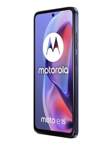 Motorola moto e15 16,9 cm (6.67") Dual SIM Android 14 Go edition 4G USB tip-C 2 Giga Bites 64 Giga Bites 5200 mAh Levănțică