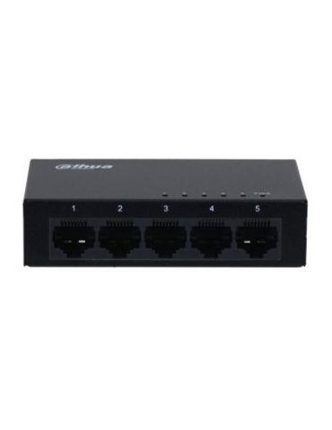 Dahua Technology SG1005-EUR switch-uri Fara management L2 Gigabit Ethernet (10 100 1000) Negru
