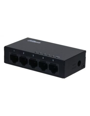 Dahua Technology SG1005-EUR switch-uri Fara management L2 Gigabit Ethernet (10 100 1000) Negru