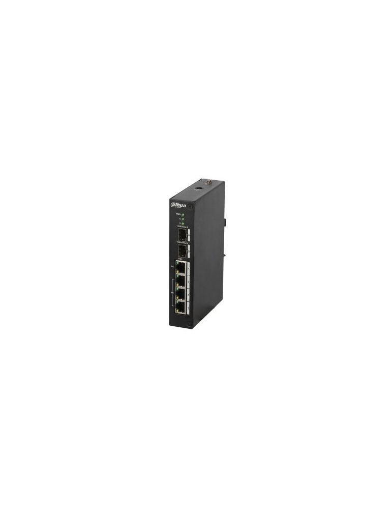Hubs & Switches Dahua Technology PFS4206-4P-96 switch-uri Gestionate L2 Fast Ethernet (10/100) Power over Ethernet (PoE) Suport Negru