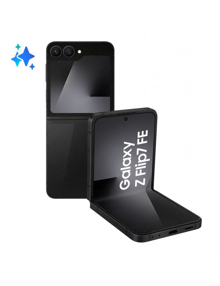 Mobile Phones Samsung Galaxy Z Flip7 FE 17 cm (6.7") 5G 8 Giga Bites 128 Giga Bites 4000 mAh Negru