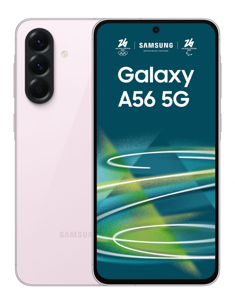 Mobile Phones Samsung Galaxy A56 5G 17 cm (6.7") Dual SIM Android 15 USB tip-C 8 Giga Bites 256 Giga Bites 5000 mAh Roz
