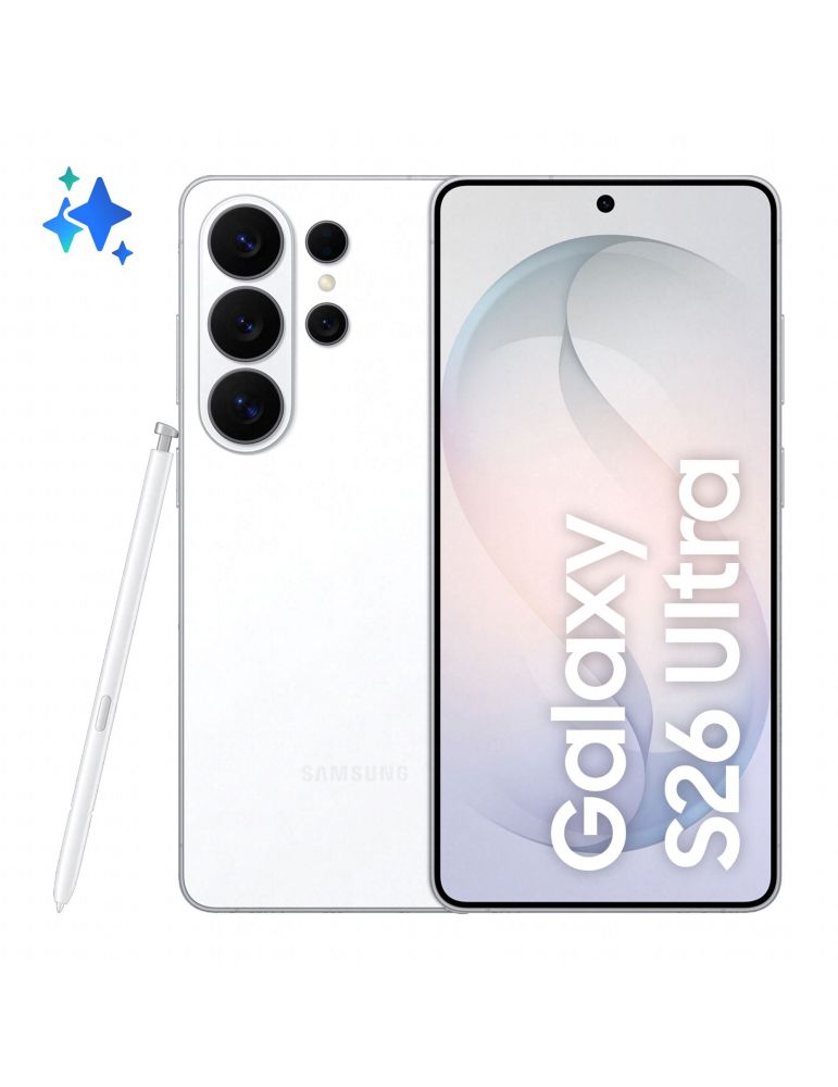 Mobile Phones Samsung Galaxy S26 Ultra 17,5 cm (6.9") Dual SIM Android 16.0 5G USB tip-C 12 Giga Bites 256 Giga Bites 5000 mAh Alb
