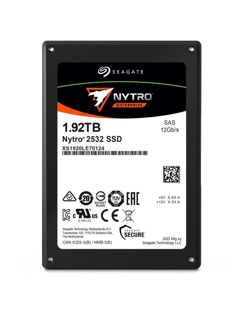 Seagate Enterprise Nytro 2532 2.5" 1920 Giga Bites SAS 3D eTLC