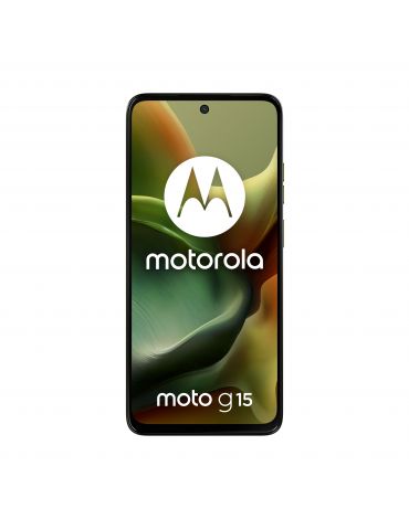 Motorola moto g15 17,1 cm (6.72") Dual SIM Android 15 4G USB tip-C 8 Giga Bites 256 Giga Bites 5200 mAh Verde