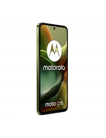 Motorola moto g15 17,1 cm (6.72") Dual SIM Android 15 4G USB tip-C 8 Giga Bites 256 Giga Bites 5200 mAh Verde