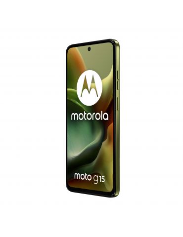 Motorola moto g15 17,1 cm (6.72") Dual SIM Android 15 4G USB tip-C 8 Giga Bites 256 Giga Bites 5200 mAh Verde