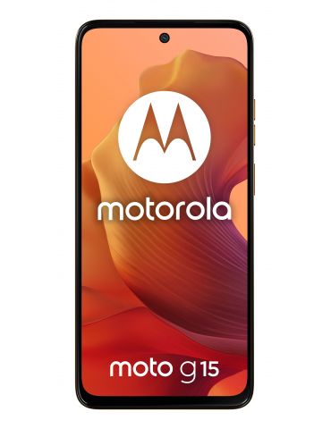 Motorola moto g15 17,1 cm (6.72") Dual SIM Android 15 4G USB tip-C 4 Giga Bites 128 Giga Bites 5200 mAh Portocală