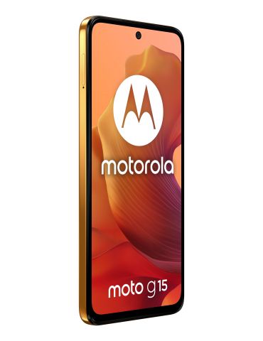 Motorola moto g15 17,1 cm (6.72") Dual SIM Android 15 4G USB tip-C 4 Giga Bites 128 Giga Bites 5200 mAh Portocală