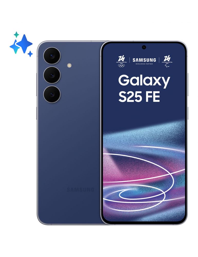 Samsung Galaxy S25 FE 5G 17 cm (6.7") Dual SIM USB tip-C 8 Giga Bites 128 Giga Bites 4900 mAh Bleumarin