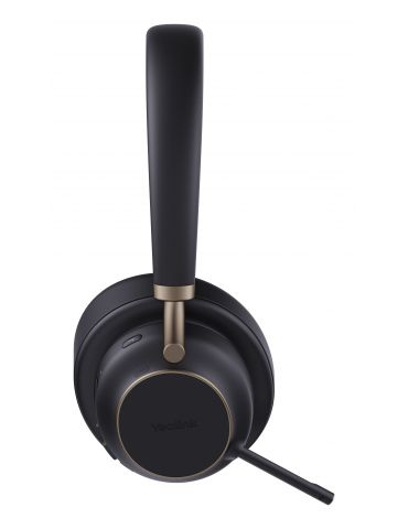 Yealink BH76 Plus Teams USB-C A Căști Fără fir Bandă de fixare pe cap Apeluri Muzică USB Type-C   USB Type-A Bluetooth Negru