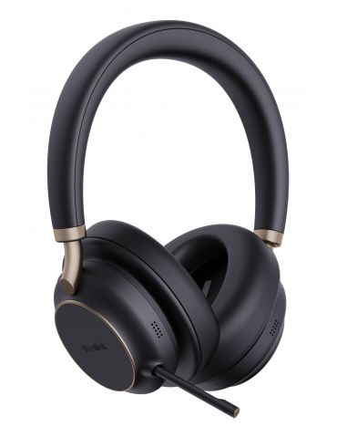 Yealink BH76 Plus Teams USB-C A Căști Fără fir Bandă de fixare pe cap Apeluri Muzică USB Type-C   USB Type-A Bluetooth Negru